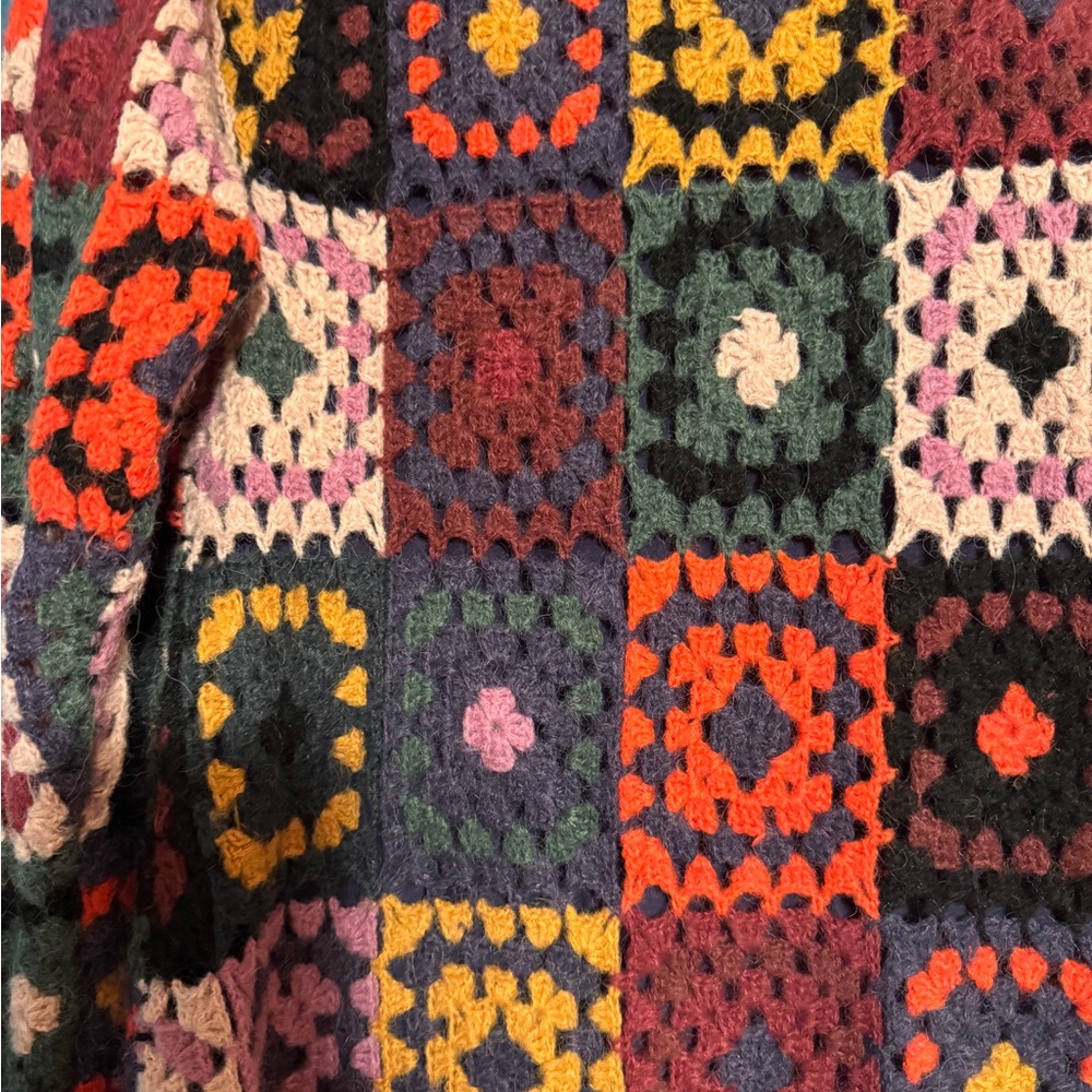 Farm Rio Mosaic Mini Patchwork Dress - Picture 10 of 10